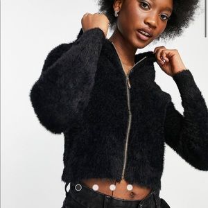 ASOS fuzzy jacket